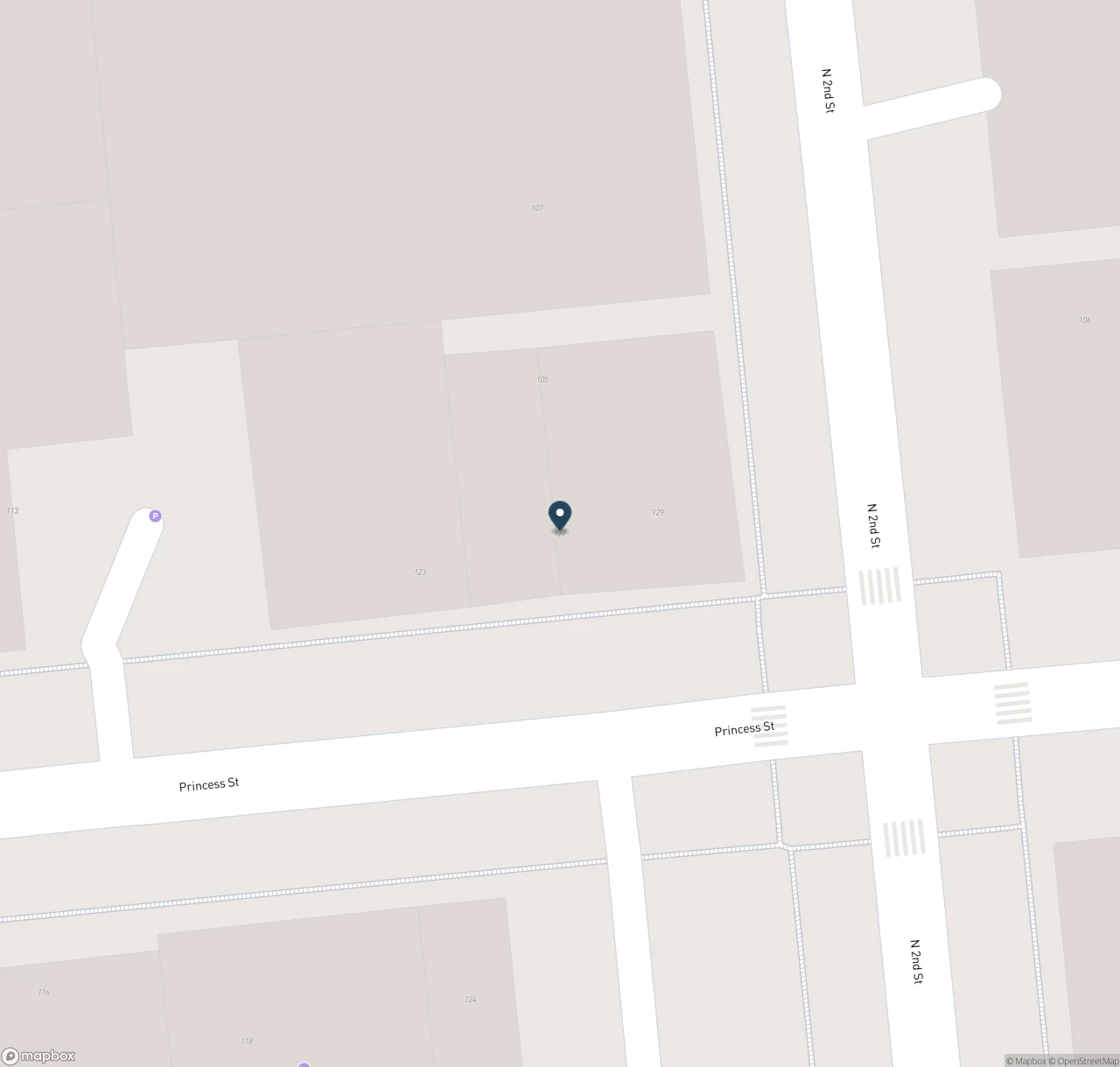 Map showing the location of Bourgie Nights