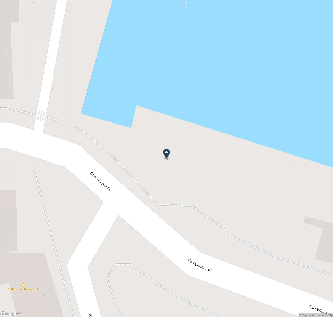 Map showing the location of Carolina Beach Dragon Boat Regatta