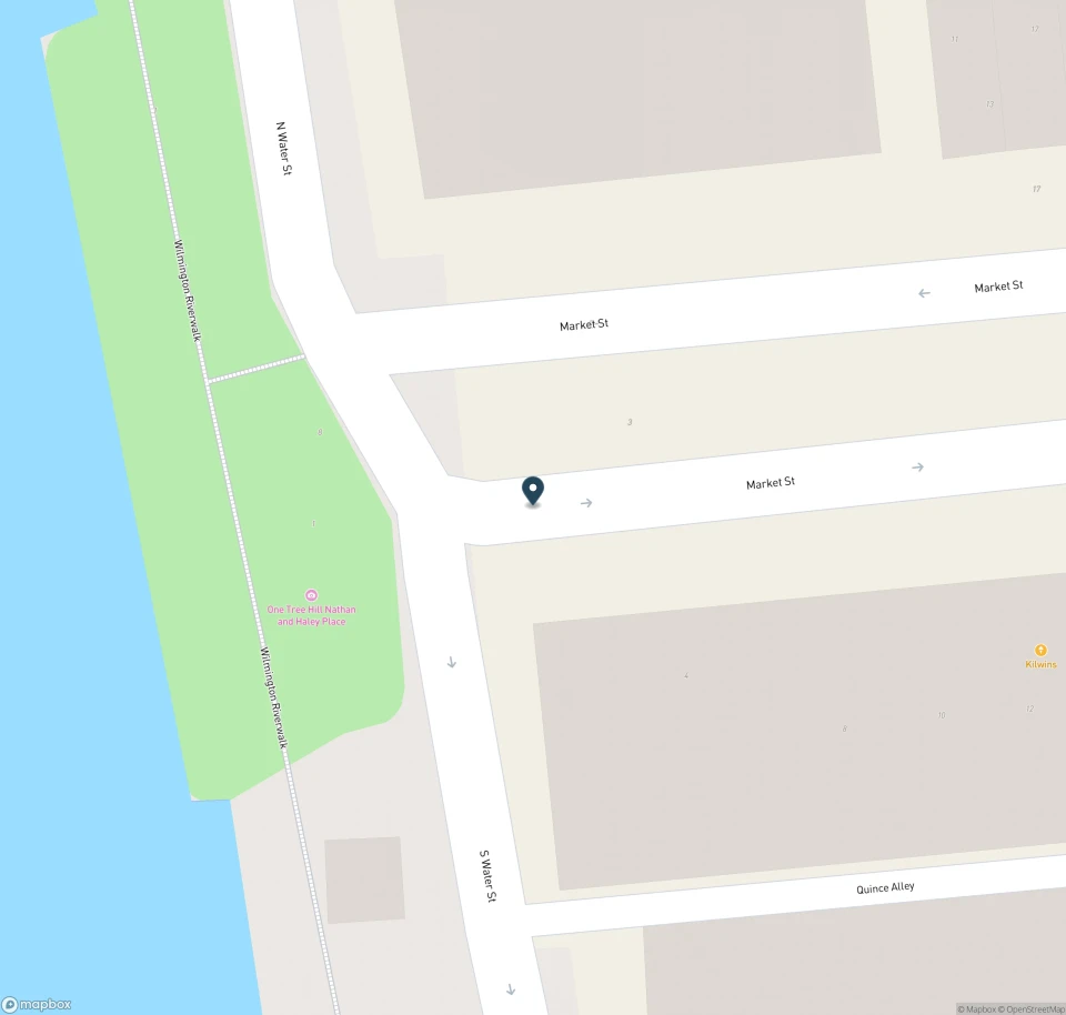 Map showing the location of Floriana