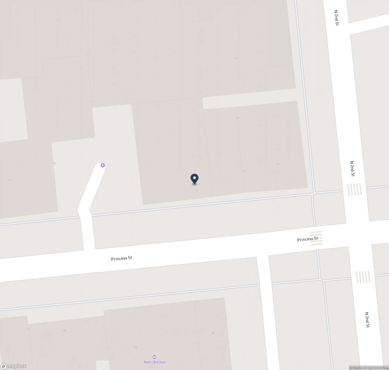 Map showing the location of manna