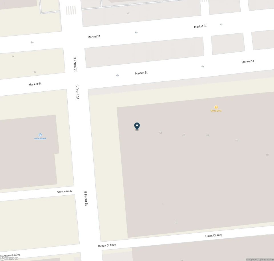Map showing the location of Seabird