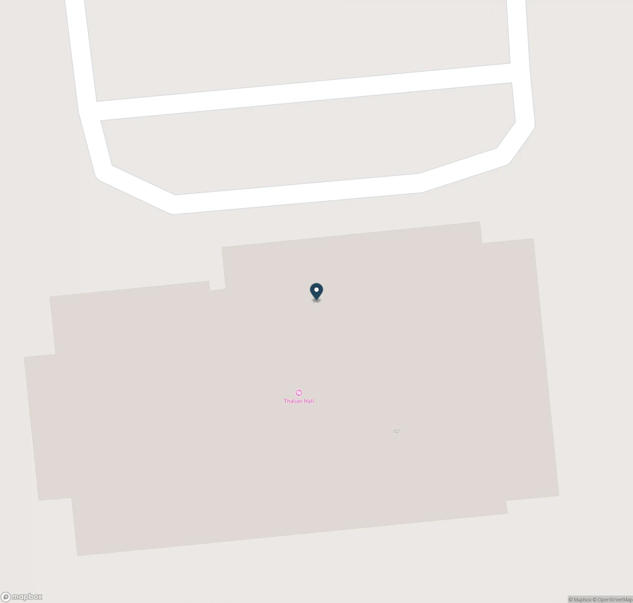 Map showing the location of Thalian Hall Center for the Performing Arts