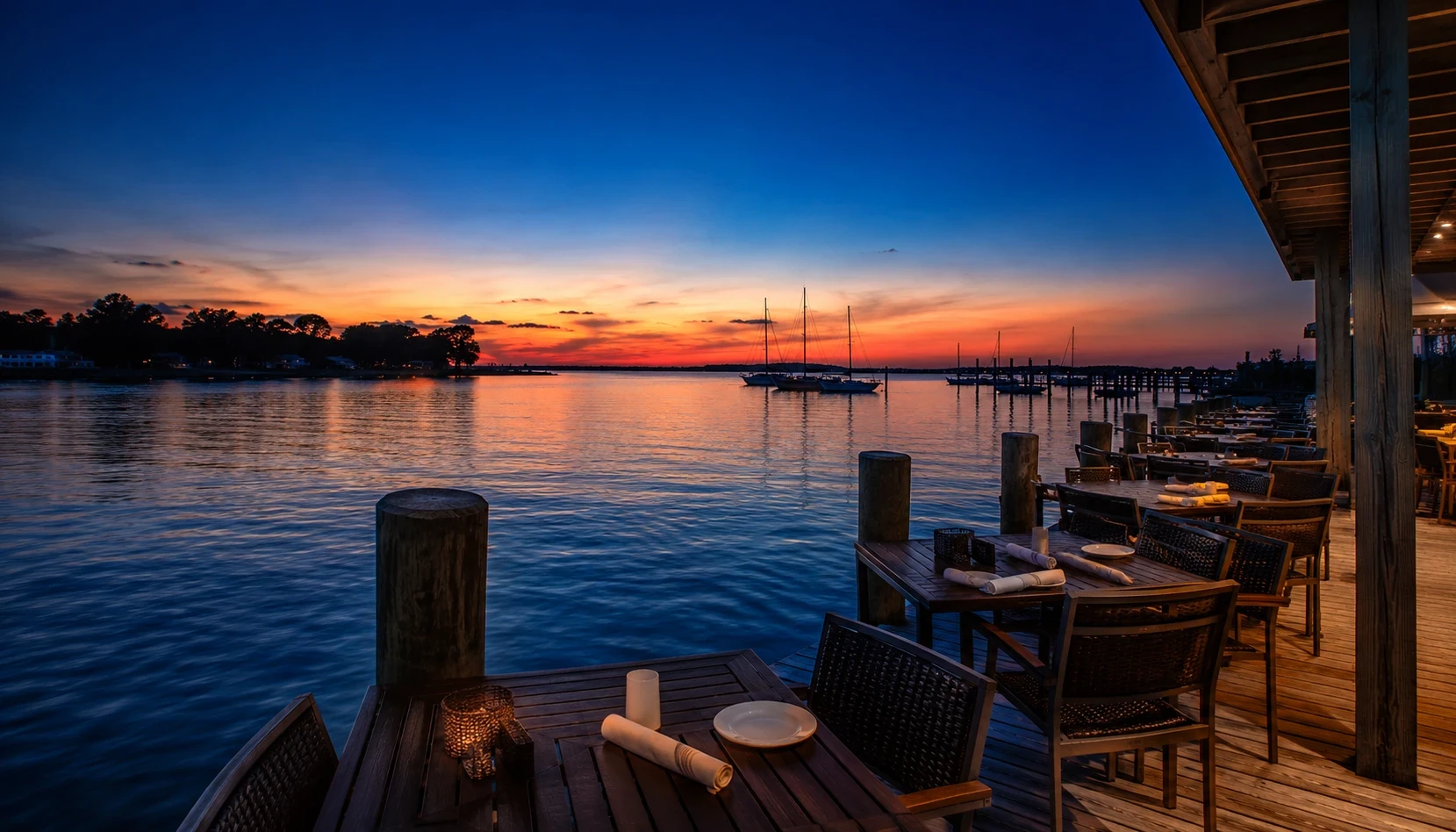 Where to eat with a view on Wrightsville Beach